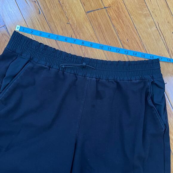 Athleta Womens Drawstring High Waisted Wide Leg Sport Pants Fleece Lined Size XL - Picture 9 of 12